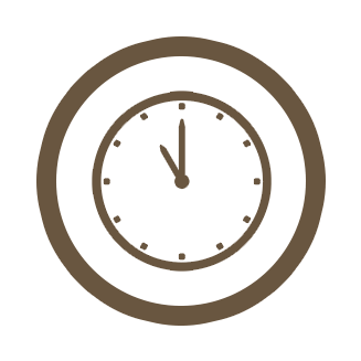 Всегда своевременная доставка Иконка часов